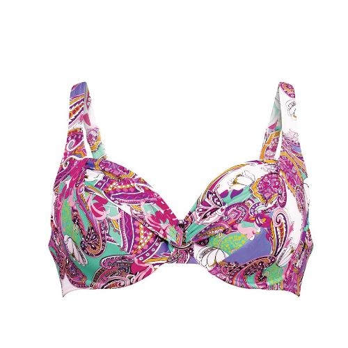 Rosa Faia Bademode Hermine pink gemoldefer bikini bh