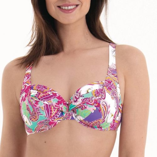 Rosa Faia Bademode Hermine pink gemoldefer bikini bh