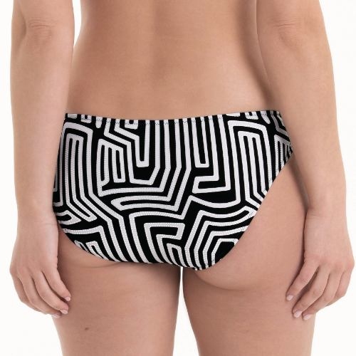 Rosa Faia Bademode Lorie schwarz bikini slip