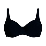 Rosa Faia Bademode Sibel schwarz unwattierter bikini bh
