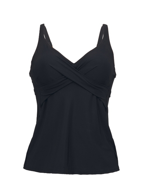 Rosa Faia Bademode Maily schwarz tankini top