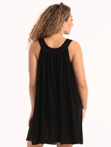 Rosa Faia Bademode Majuli schwarz strandkleid