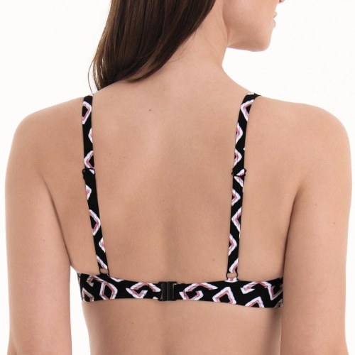 Rosa Faia Bademode Maja schwarz gemoldefer bikini bh