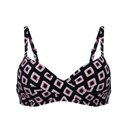 Rosa Faia Bademode Maja schwarz gemoldefer bikini bh