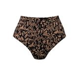 Rosa Faia Bademode Lorena schwarz/braun bikini slip