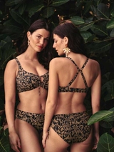 Rosa Faia Bademode Ive schwarz/braun bikini slip