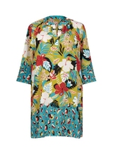 Rosa Faia Bademode Manihi türkis strandkleid