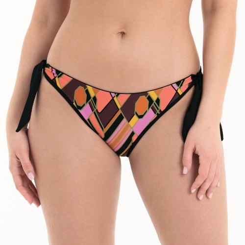 Rosa Faia Bademode Mimi schwarz/pink bikini slip
