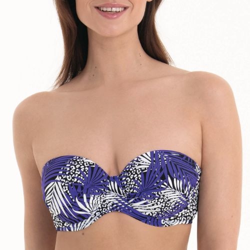 Rosa Faia Bademode Catalina schwarz/weiß gemoldefer bikini bh