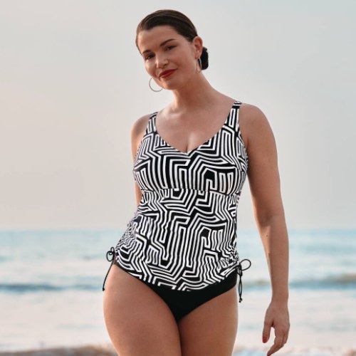 Rosa Faia Bademode Casual schwarz bikini slip