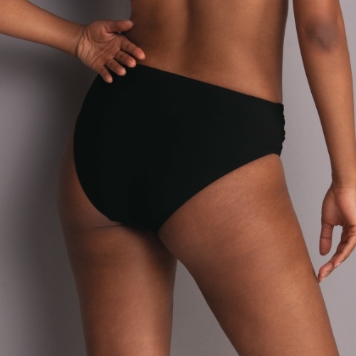 Rosa Faia Bademode Liz schwarz bikini slip