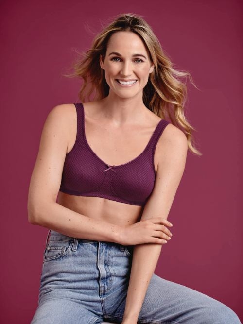 Anita Care Leni plum prothese bh