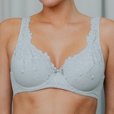 Guy de France Embroidery grau nicht geformter bh