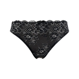 Guy de France Anemone Coronaria schwarz/weiß slip
