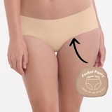 Anita Pocket Panty sand hipster
