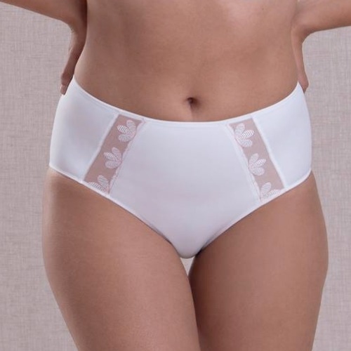 Anita Sophia weiß hoher slip