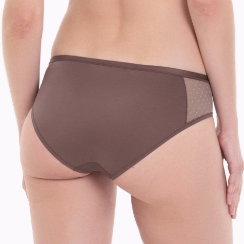 Rosa Faia Eve braun slip