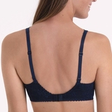 Rosa Faia Bobette navy-blau nicht geformter bh