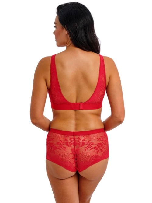 Wacoal Dessous Sensu Lace rot ohne bügel bh