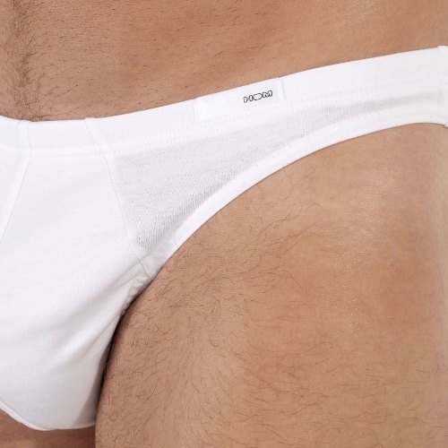HOM Premium Cotton weiß männer slip