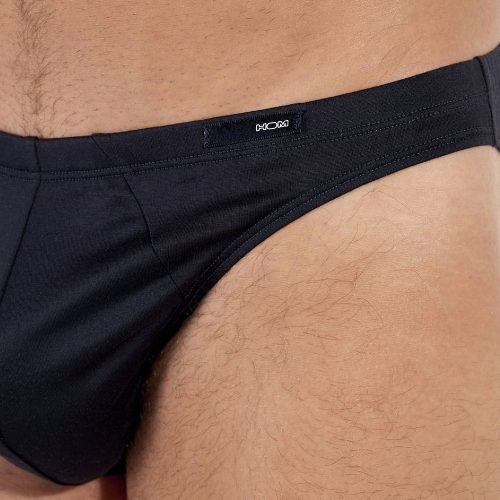 HOM Premium Cotton navy-blau männer slip