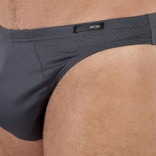 HOM Premium Cotton grau männer slip