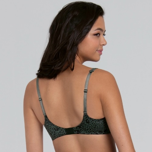 Rosa Faia Joy grün/print nicht geformter bh