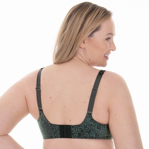 Rosa Faia Joy grün/print nicht geformter bh