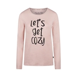 Charlie Choe Cozy Days pink/print schlafshirt
