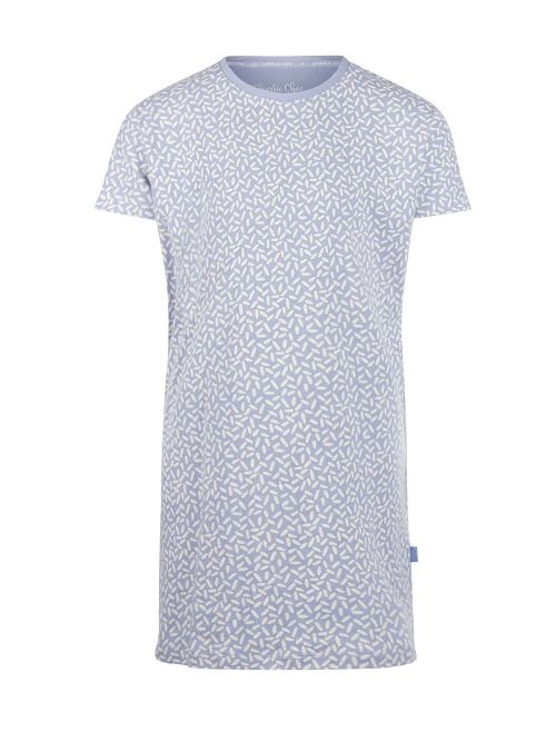 Charlie Choe Fresh Summer Nights blau/weiß nachtkleid