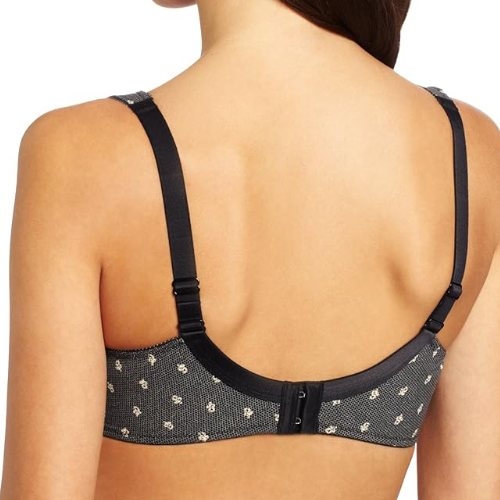 Anita Versailles schwarz/print nicht geformter bh