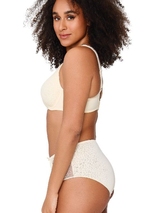 LingaDore Täglich Basic elfenbein hoher slip