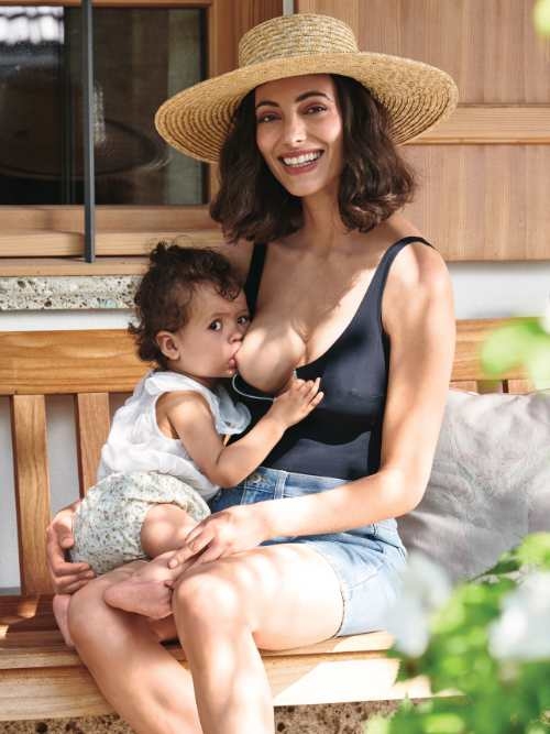 Rosa Faia Bademode Elouise schwarz badeanzüge