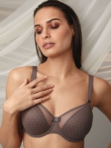 Rosa Faia Eve braun vorgeformter bh