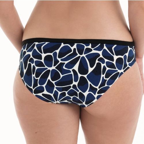 Anita Bademode Mia schwarz/blau bikini slip