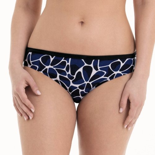 Anita Bademode Mia schwarz/blau bikini slip
