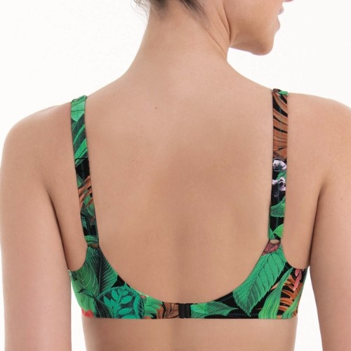 Anita Bademode Milla blau unwattierter bikini bh