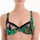 Anita Bademode Milla blau unwattierter bikini bh