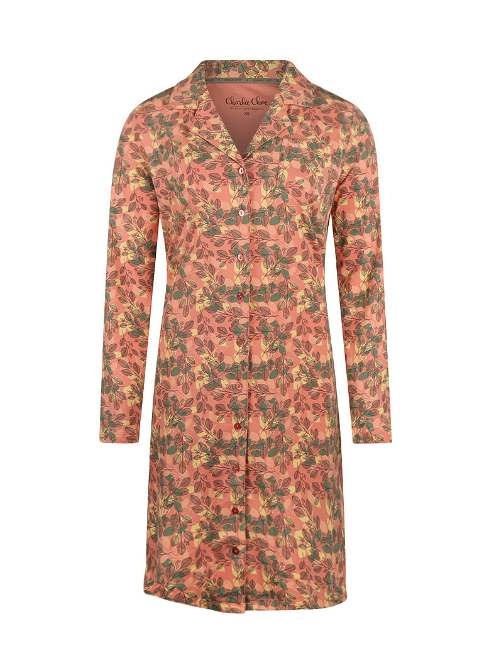 Charlie Choe Fall in Love orange/print nachtkleid