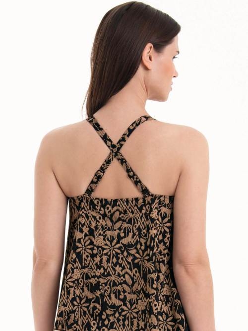 Rosa Faia Bademode Mabel braun tankini top