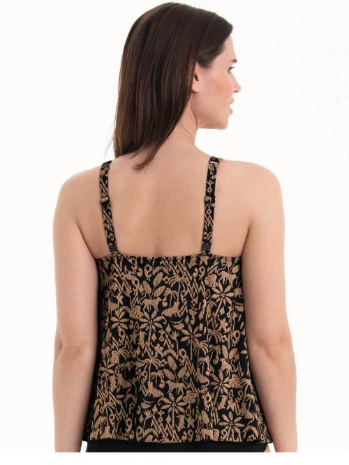 Rosa Faia Bademode Mabel braun tankini top