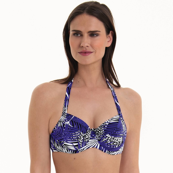 Rosa Faia Bademode Leandra blau gemoldefer bikini bh