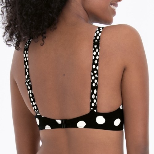 Rosa Faia Bademode Leandra schwarz unwattierter bikini bh