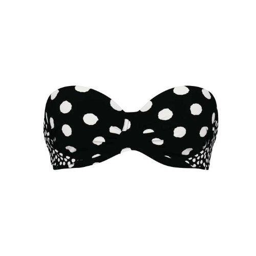 Rosa Faia Bademode Leandra schwarz unwattierter bikini bh