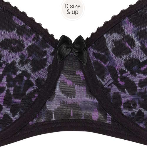 Marlies Dekkers sample Peekaboo violett/print nicht geformter bh