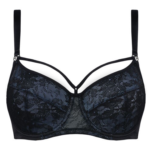 Marlies Dekkers sample Space Odyssey blau/schwarz nicht geformter bh