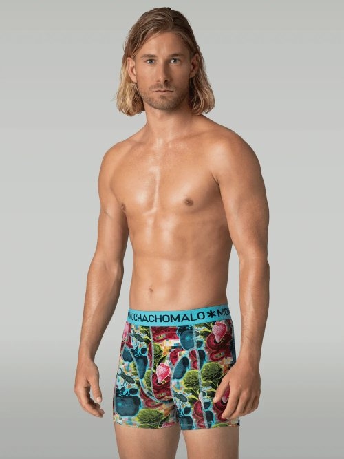 Muchachomalo Basic mehrfarbig/print boxershort