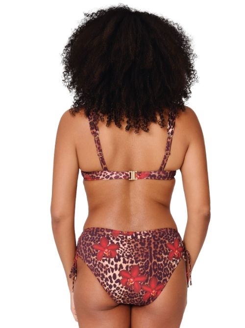 LingaDore Strand Leopard Flower rot gemoldefer bikini bh