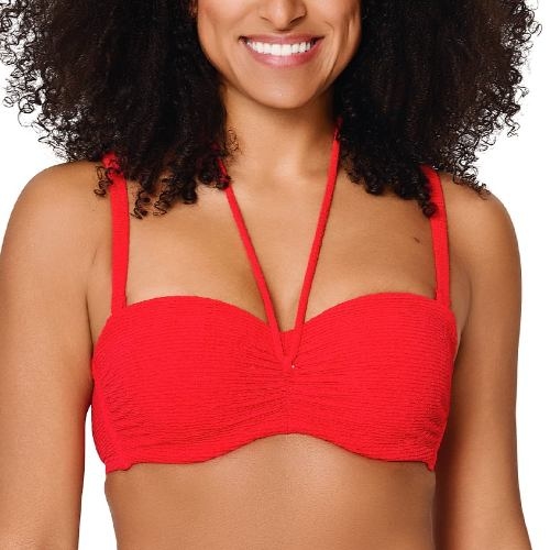 LingaDore Strand Stand Out rot gemoldefer bikini bh