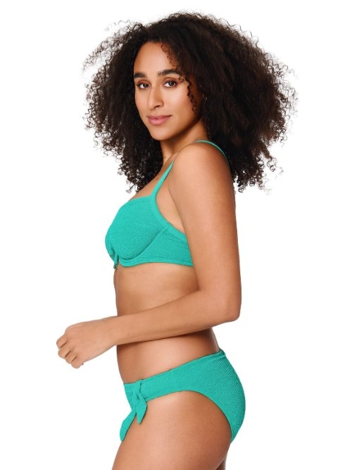 LingaDore Strand Stand Out grün unwattierter bikini bh